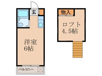 間取図 ソレイユひばりヶ丘