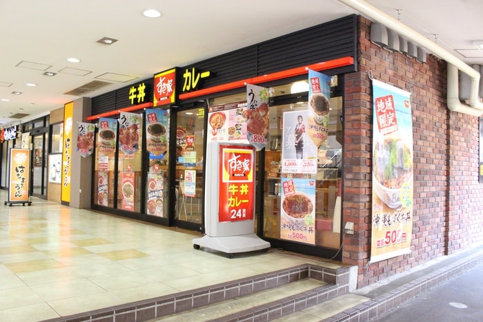 すき家(ファストフード)まで815m ハイツニュータマ