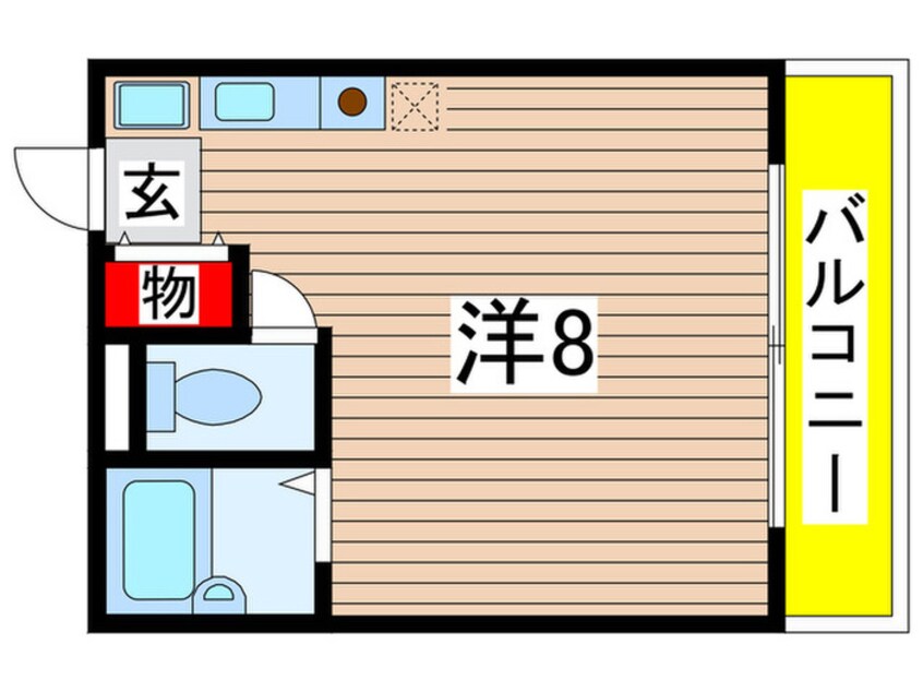 間取図 ＢＥＲＧＬＡＮＤ春日