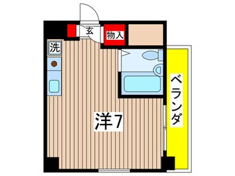 間取図 ＢＥＲＧＬＡＮＤ春日