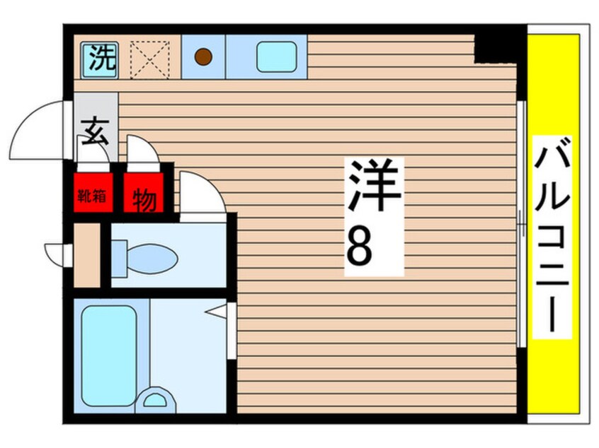 間取図 ＢＥＲＧＬＡＮＤ春日