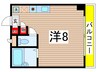 ＢＥＲＧＬＡＮＤ春日 1Rの間取り
