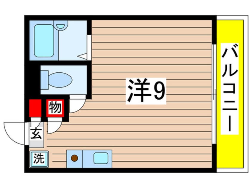 間取図 ＢＥＲＧＬＡＮＤ春日