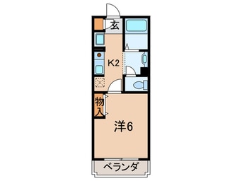 間取図 ア－バンベルテ