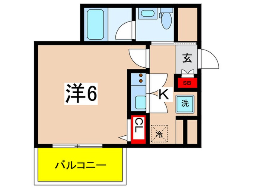 間取図 プライムア－バン新百合ヶ丘