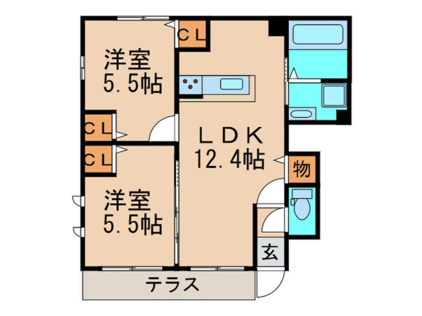 間取図 ステージあざみ野