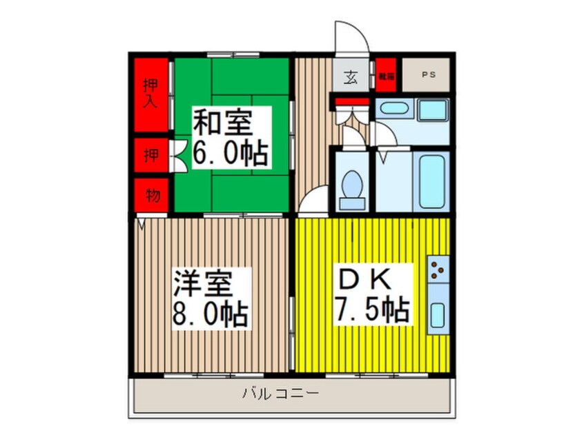 間取図 パールハウス