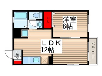 間取図 スカイヒルズ