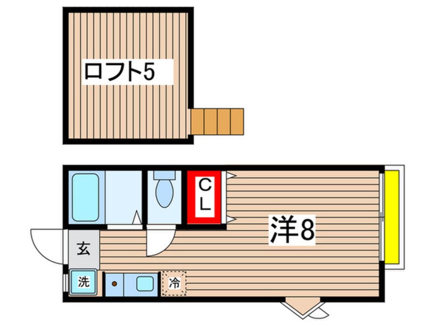 間取図 サンパレス南生田