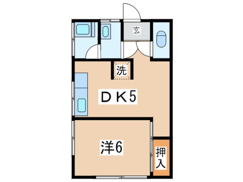 間取図 山百合荘