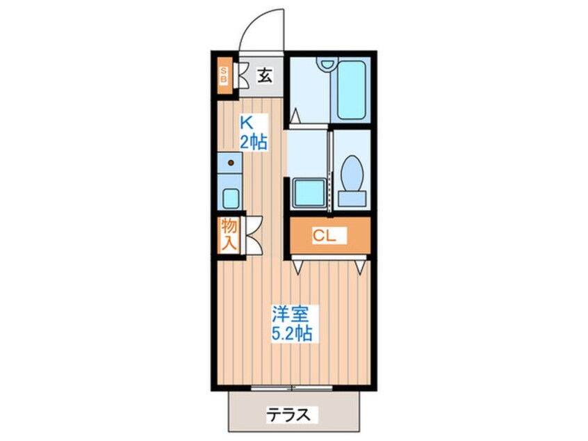 間取図 アイムタウン上祖師谷