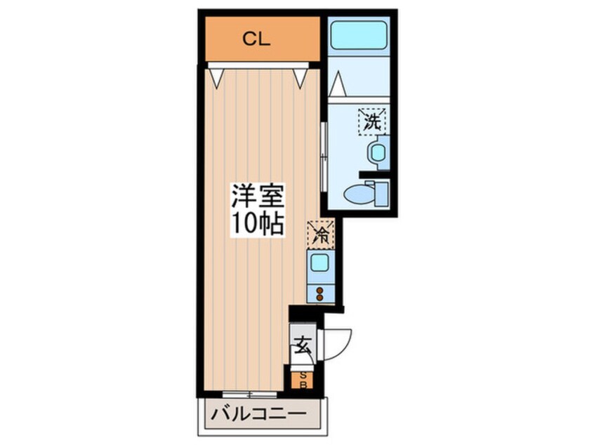 間取図 フェリーチェ一橋学園