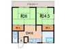 ベルハウス 2DKの間取り