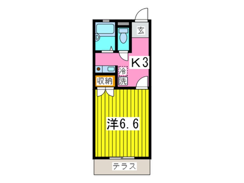 間取図 コ－ポシスル