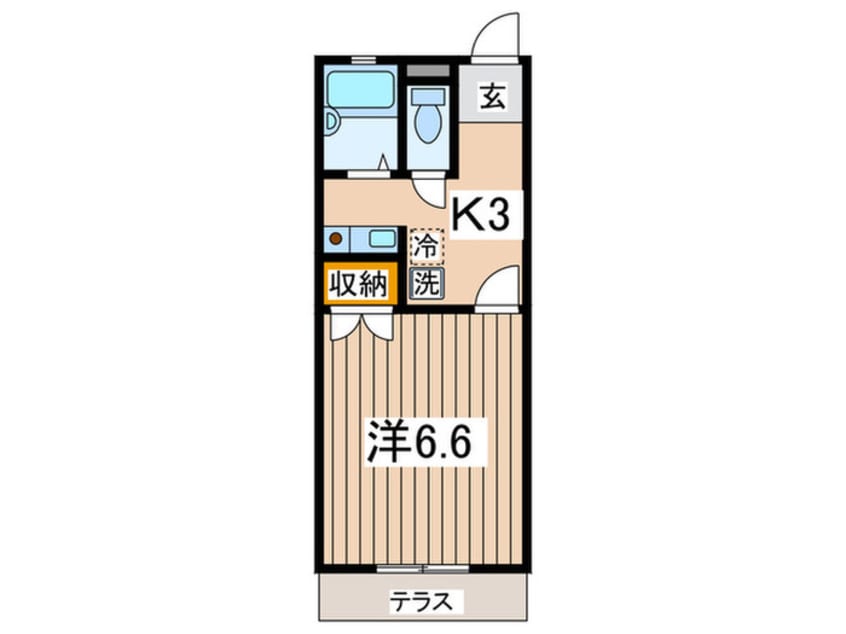 間取図 コ－ポシスル