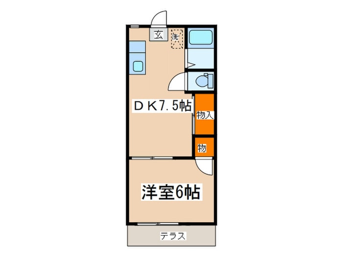 間取り図 生田ハイツ
