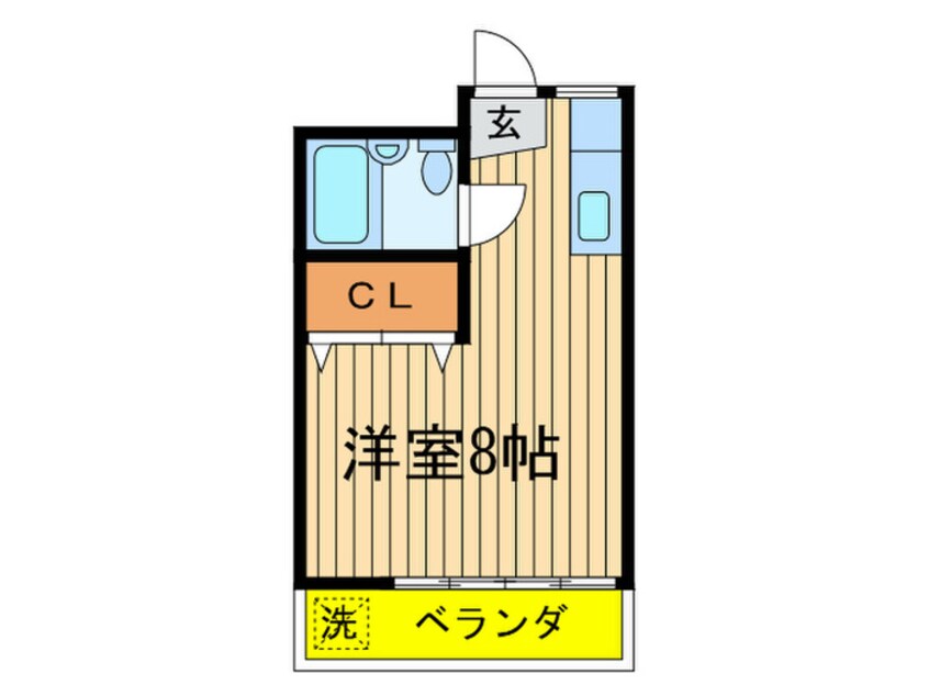 間取図 ビスタリアハイツ