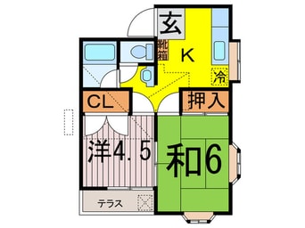 間取図 カーザアルペジオーネ