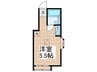 キャナール壱番館 1Rの間取り