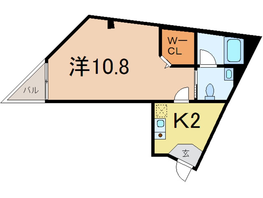 間取図 クリサンス小石川