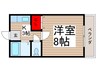 フレンドシップ仏子 1Kの間取り