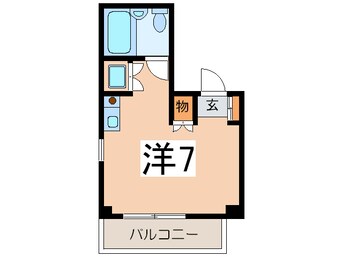 間取図 ビケンア－バンス