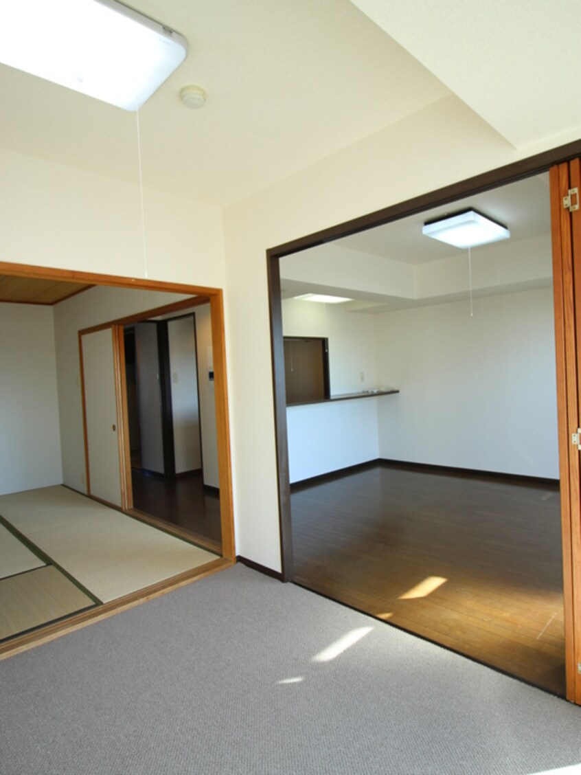 室内からの展望 センチュリ－越谷