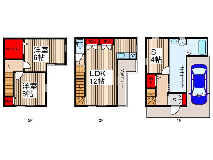 間取り図 セブンタウン