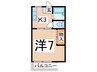 加藤ハイツ 1Kの間取り