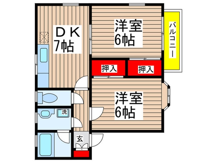 間取り図 ピソ桜木