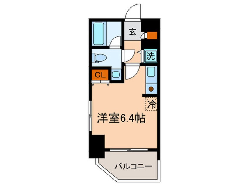 間取図 エコロジ－白山レジデンス