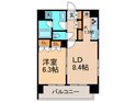 エコロジ－白山レジデンスの間取図
