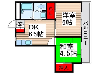 間取図 サンパ－ルハイツ