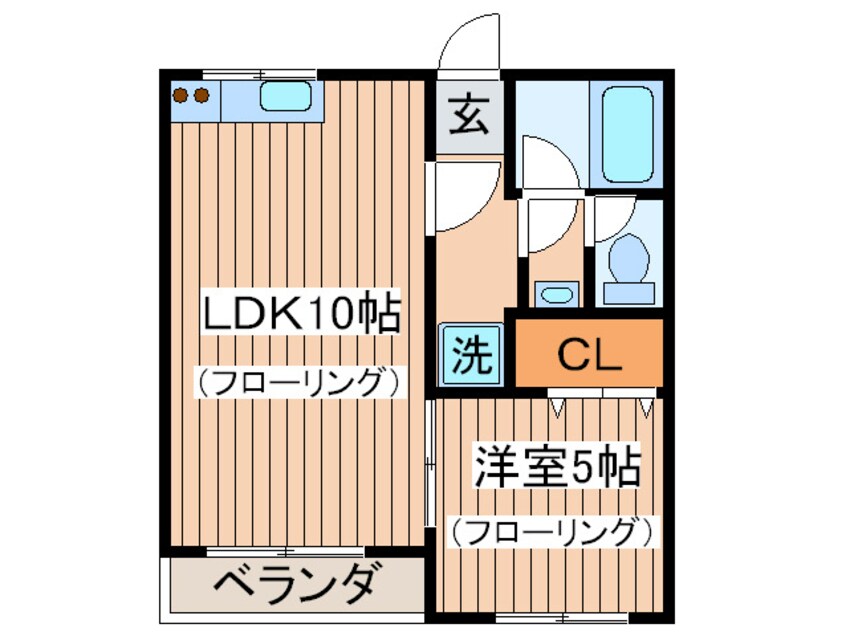 間取図 グレース代々木