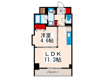 間取図 コンフォリア町屋