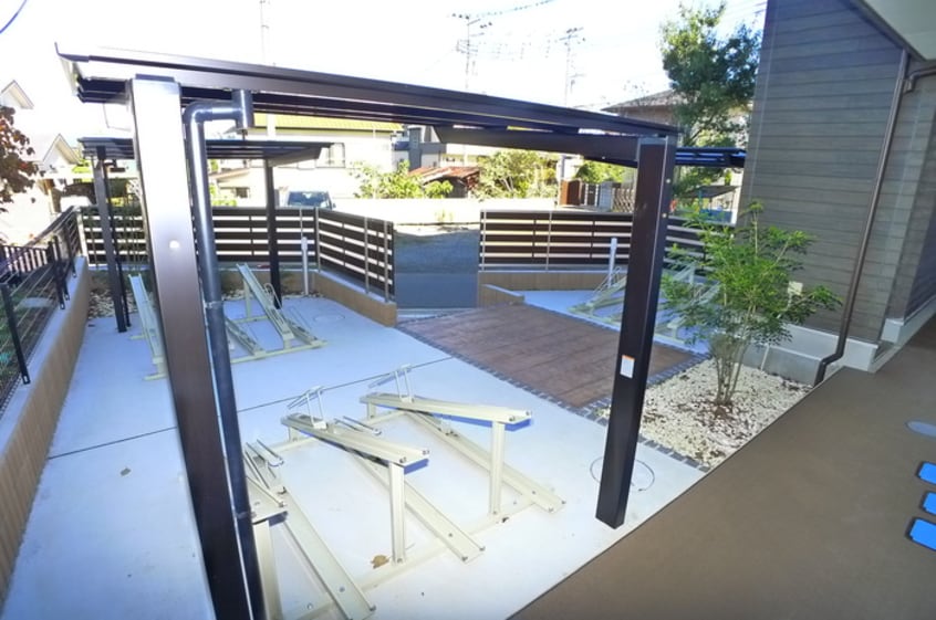 駐輪場 リブリ・C　West