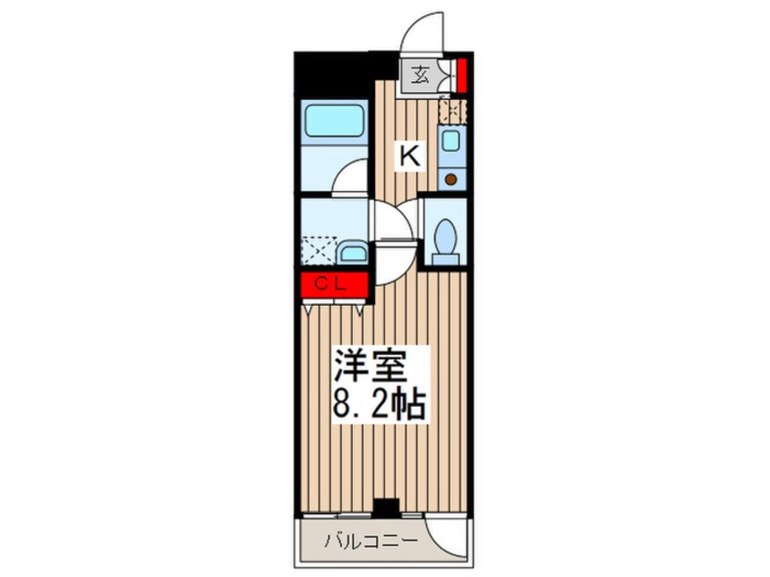 間取図 レフ－ジェ