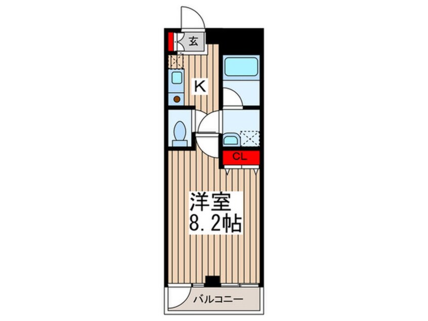 間取図 レフ－ジェ