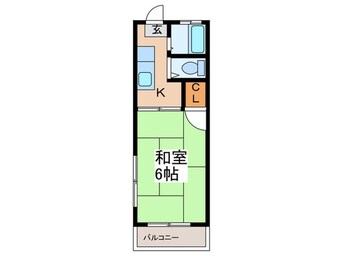 間取図 サクラコーポ