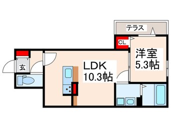 間取図 レクシア東葛西Ⅱ