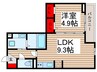 レクシア東葛西Ⅱ 1LDKの間取り