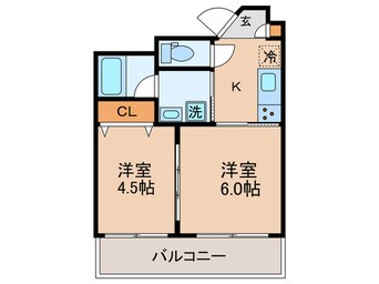 間取図 GE大田多摩川（202）