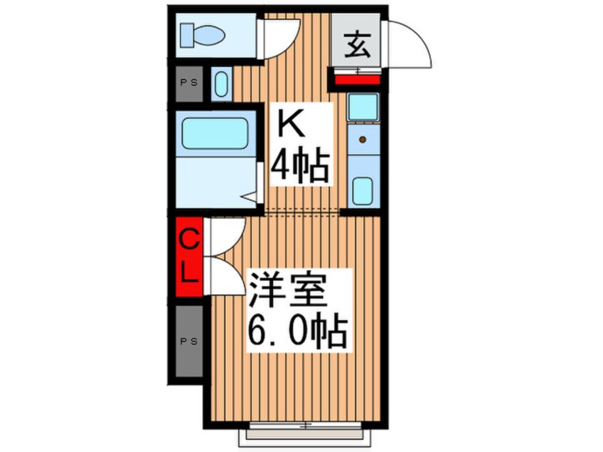 間取図 セゾンビル壱番館