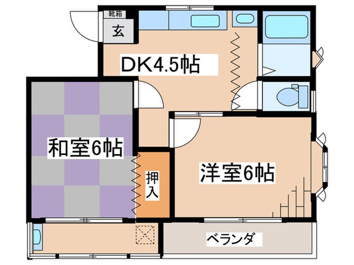 間取り図 サンシャイン中野