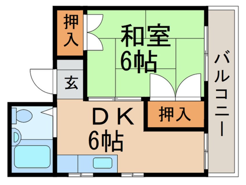 間取図 橋本ビル