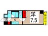 HY′s綾瀬駅前(502) 1Kの間取り