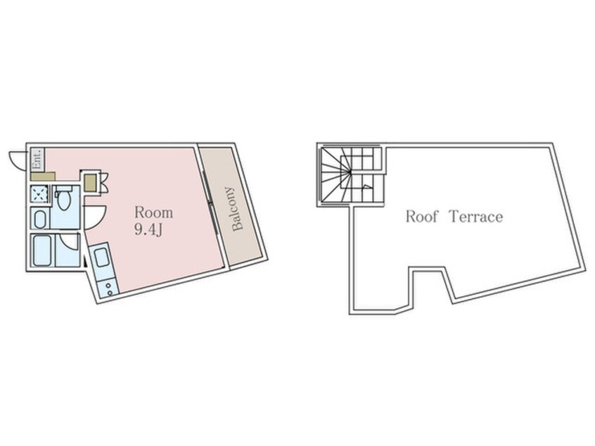 間取図 HJ PLACE SHIMOMEGURO