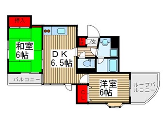 間取図 リ－ドみずほ台