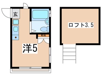 間取図 ピュアハウス神大寺１番館