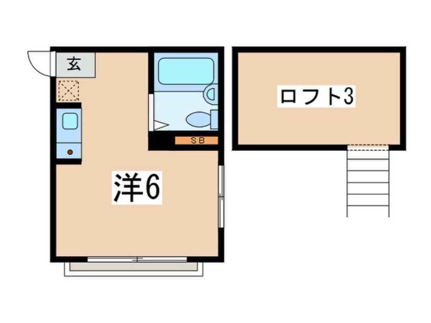 間取図 ピュアハウス神大寺１番館